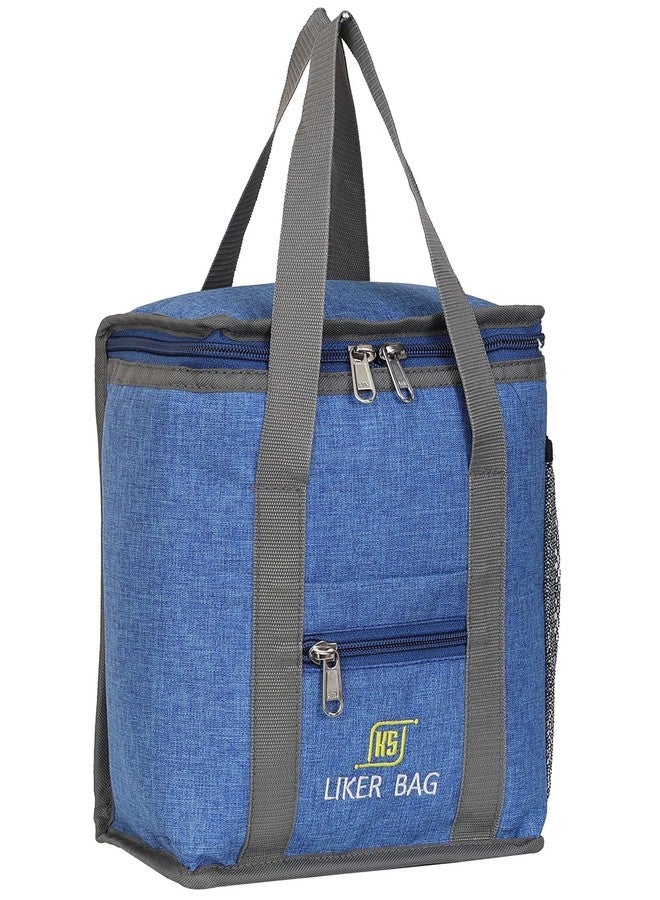 Liker Bag Liker Travel Lunch/Tiffin/Storage Bag Waterproof Lunch Bag 4 L Waterproof Lunch Bag (Royal Blue) - Image 2